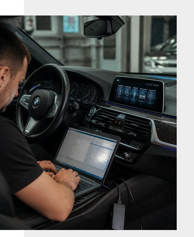 Русификация мультимедиа BMW для авто под ключ в Юбилейном