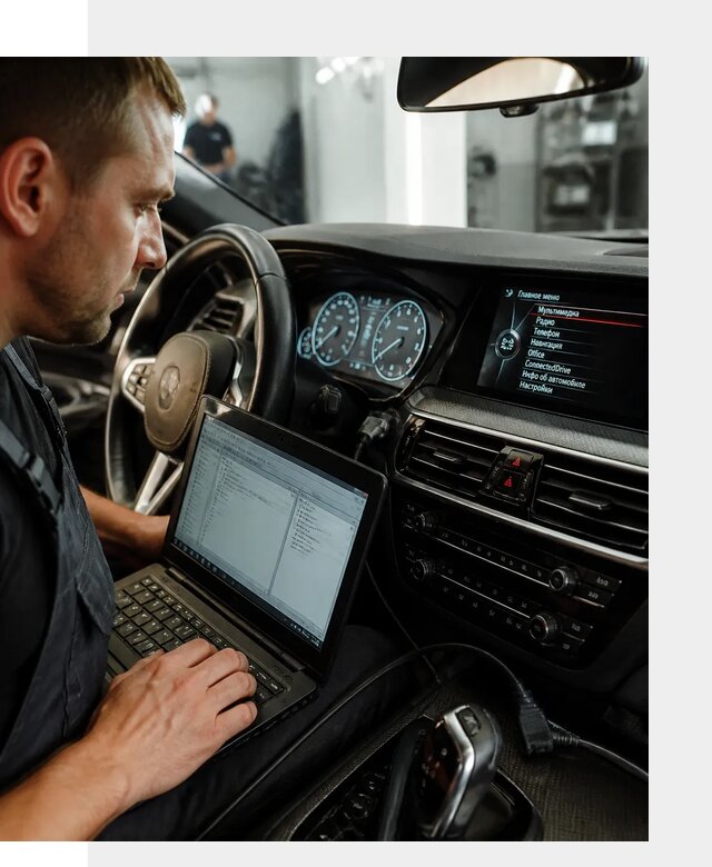 Русификация приборной панели BMW для авто в Юбилейном от компании