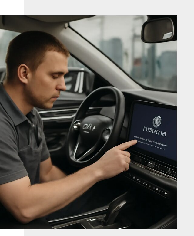 Установка приложений Changan и сервисов в авто в Юбилейном