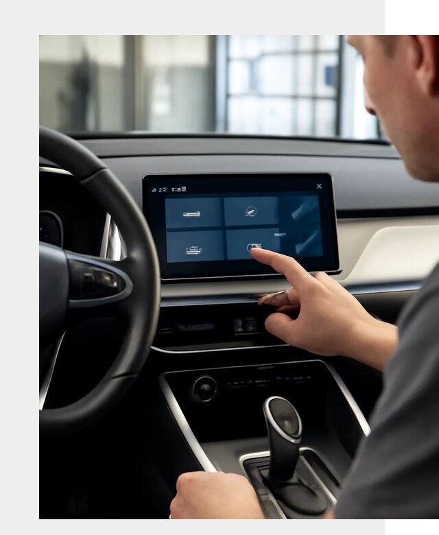 Русификация Geely Coolray в Юбилейном от 8139 р. | ФастМобиль-Юбл