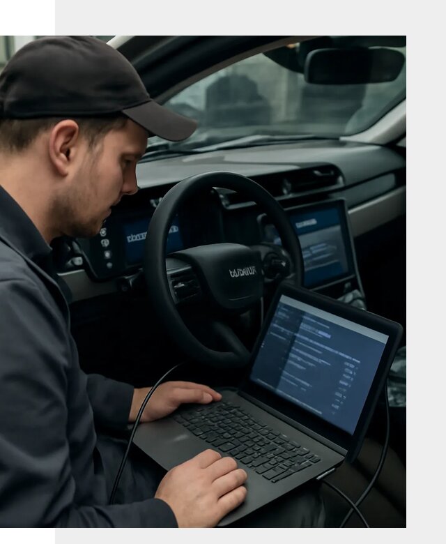 Профессиональная русификация автомобилей Lynk Co в Юбилейном