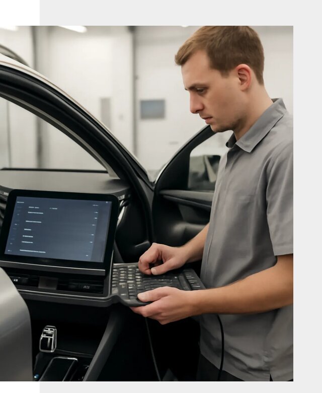 Русификация мультимедиа автомобилей Lynk Co в Юбилейном