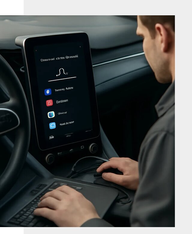 Установка приложений Lynk Co на автомобиль в Юбилейном