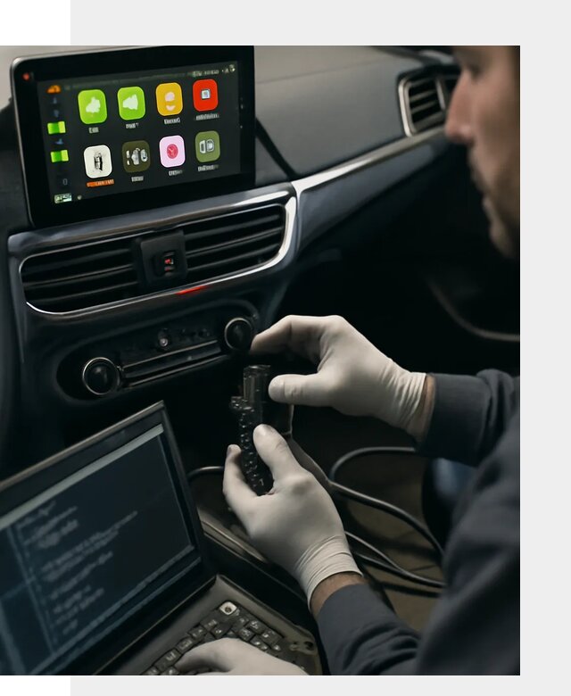 Активация Apple CarPlay в Юбилейном для штатной мультимедиа