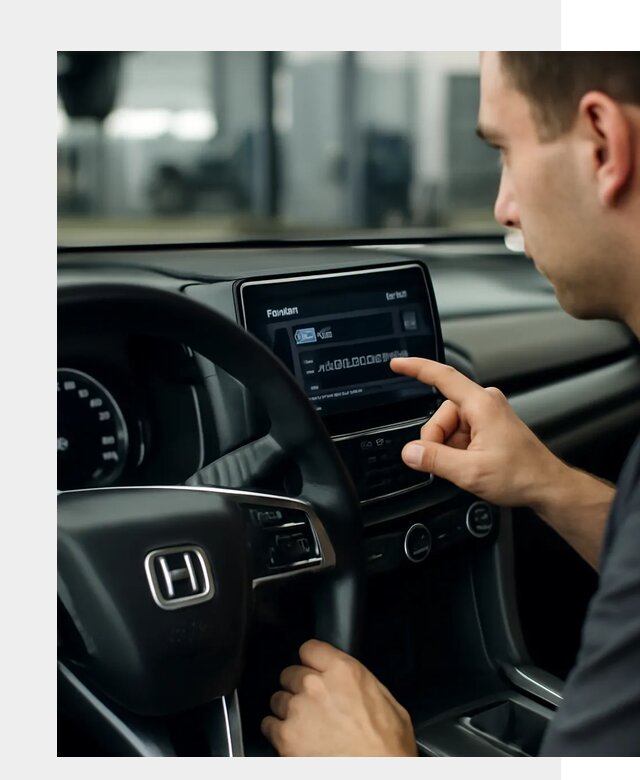 Русификация панели приборов Honda в Юбилейном по цене 5152 ФастМобиль-Юбл