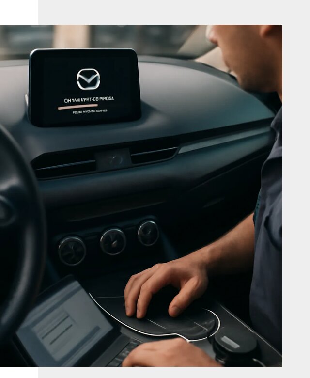 Установка приложений Mazda на мультимедийную систему в Юбилейном